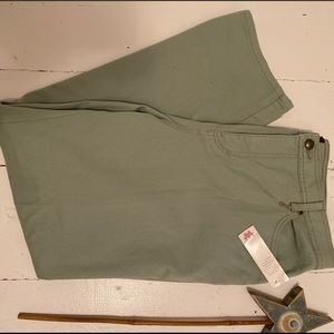 Gloria Vanderbilt 18w stretch jeans, sage color